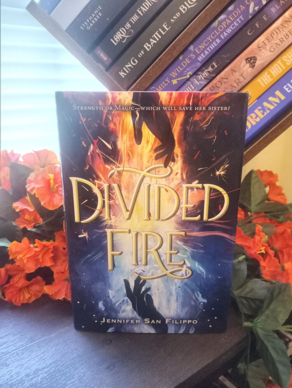 Divided Fire by Jennifer San Filippo - Multicolor Hardcover Book
